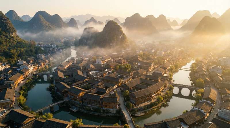 海角社区视频-古镇晨曦纪录片